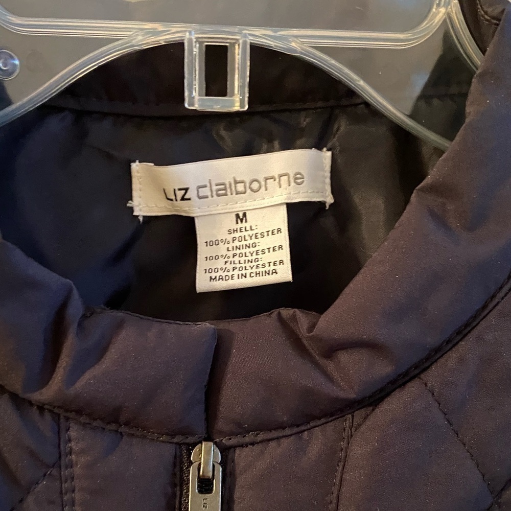Liz Claiborne Quilted Jacket Worn Once - Picture 2 of 3